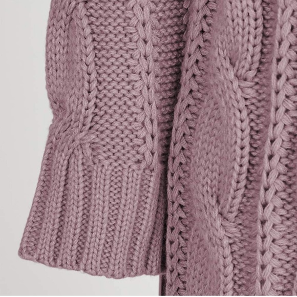 NWOT Pink Turtle Neck Pullover Dress - Picture 6 of 12